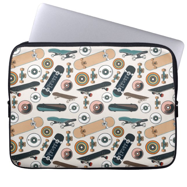 Skateboarddelar  laptop fodral (Framsidan)