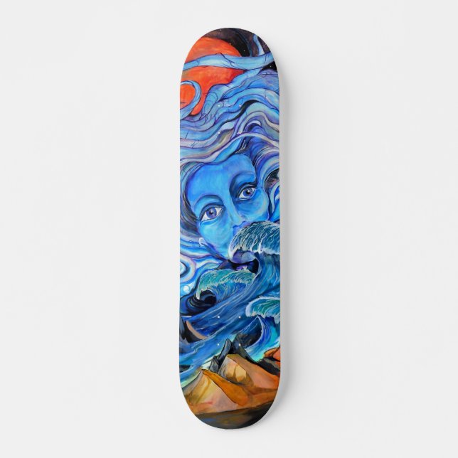 Skateboarddesign av Thompson Kellett Skateboard Bräda 21,5 Cm (Framsida)