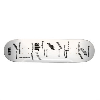 Skateboarden benämner skateboard bräda 20 cm