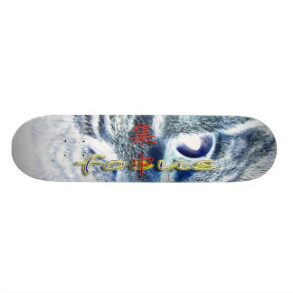 Skateboarden fokuserar skateboard bräda 21,5 cm