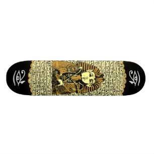 Skateboarden för Pharaoh 3 Old School Skateboard Bräda 21,6 Cm