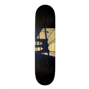 Skateboarden-NYC's berömda Brooklyn överbryggar Mini Skateboard Bräda 18,5 Cm