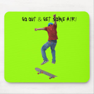 Skateboarder Hämta lite Luft Action Street Kulcha Musmatta