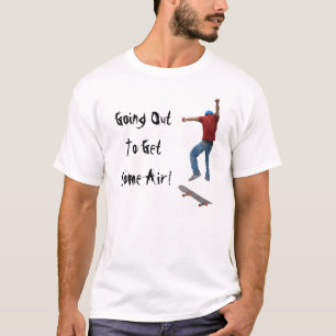Skateboarder Hämta lite Luft Action Street Kulcha T-shirt