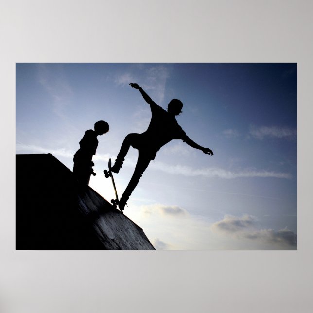 Skateboarder Poster (Framsidan)