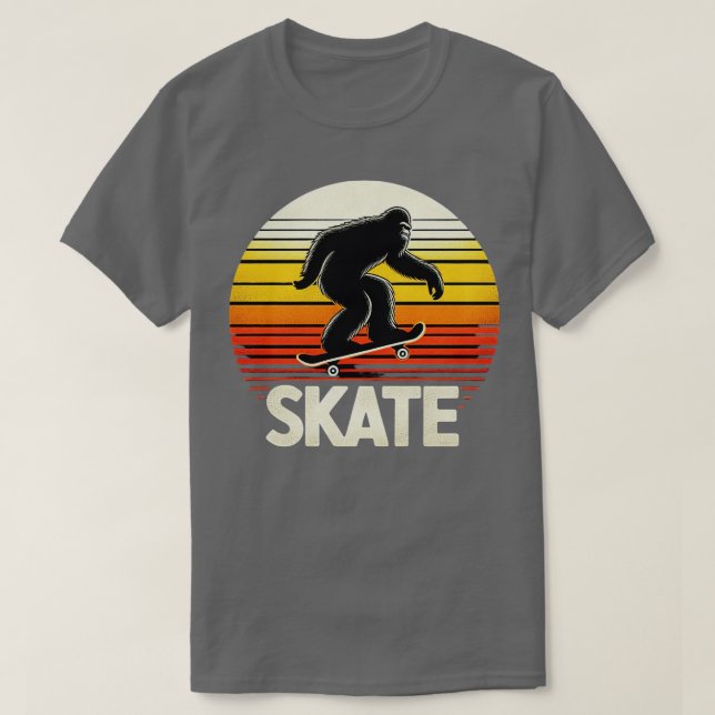 Skateboarder Retro Vintage Skateboarding 2 T Shirt (Design framsida)