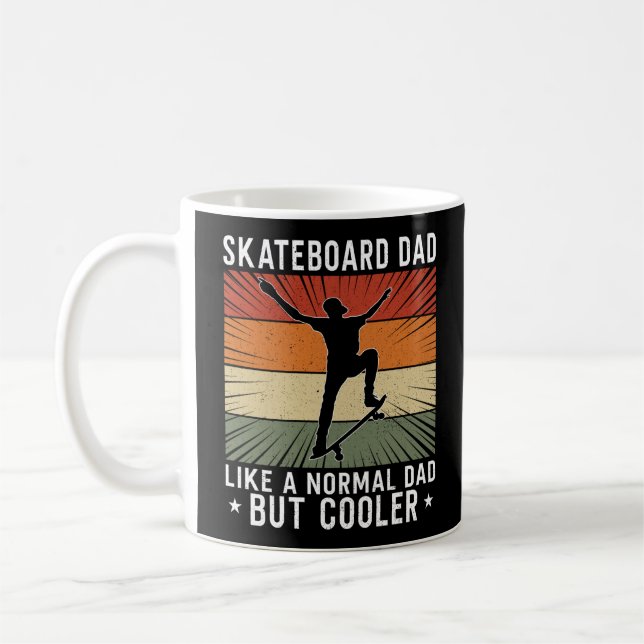 Skateboarder Skateboarder Pappa som A Kaffemugg (Vänster)