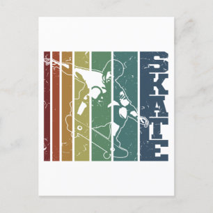 Skateboarder Skateboarder Skater Skateboarding Vykort