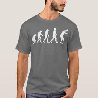 Skateboarder Skater Evolution 2 T Shirt