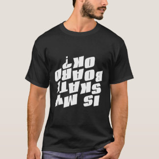 Skateboarder-Skater för Tonåringar Skateboard Boy T Shirt