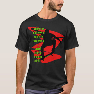 Skateboarder T Shirt
