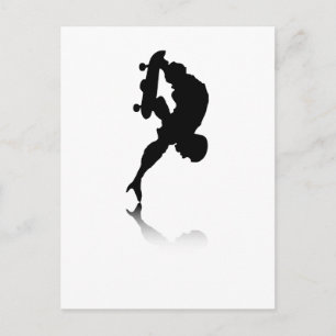 Skateboarder Vykort