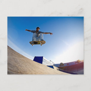 Skateboarder Vykort