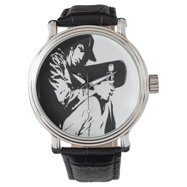 Skateboarder Watch Armbandsur (Framsida)