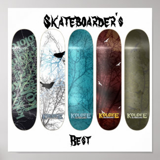 Skateboarders bästa poster
