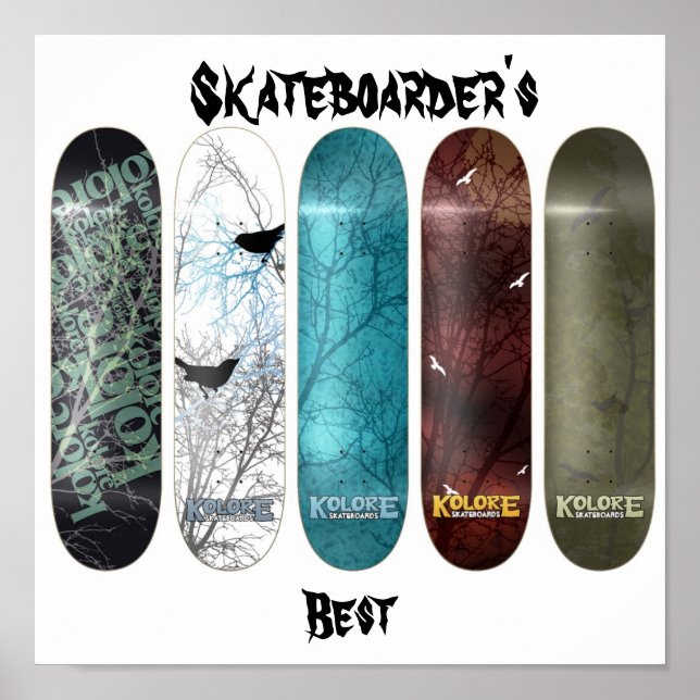 Skateboarders bästa poster (Framsidan)