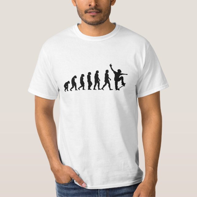 Skateboarderskateboardskateboard Gift T Shirt (Framsida)