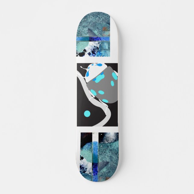 Skateboardfartyg i dam mini skateboard bräda 18,5 cm (Framsida)