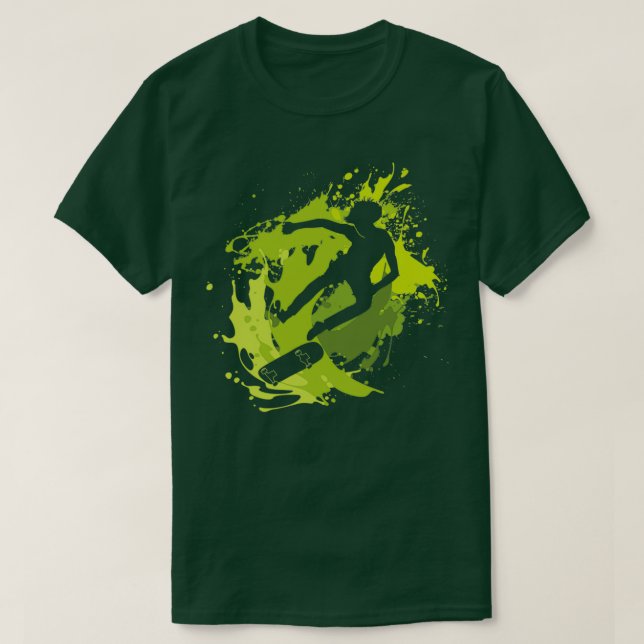 Skateboarding 42 t shirt (Design framsida)