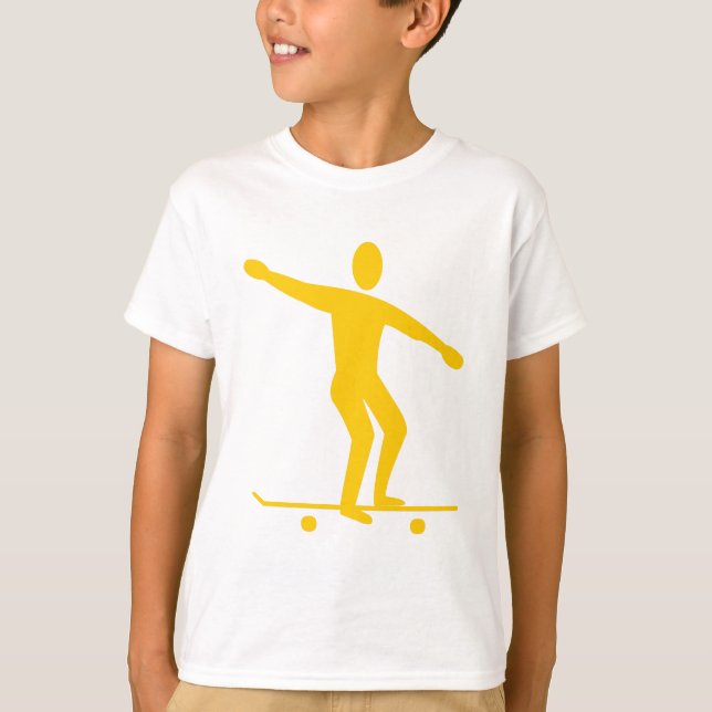 Skateboarding - Amber T Shirt (Framsida)