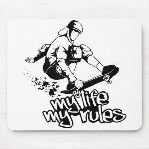Skateboarding beställnings- mousepad musmatta