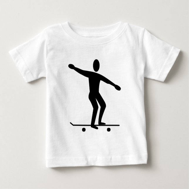 Skateboarding - Black Tee (Framsida)