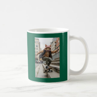 Skateboarding Coola Pet Art Kaffemugg