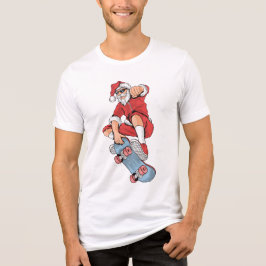 Skateboarding Coola Santa | Jul T Shirt