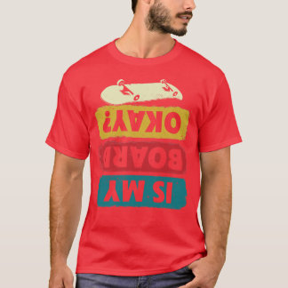 Skateboarding Design för manar Skater Skateboard B T Shirt