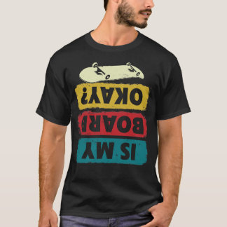 Skateboarding Design för manar Skater Skateboard B T Shirt