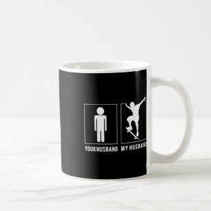 Skateboarding - Din Hund - Min Hund T-shirts Kaffemugg
