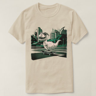 Skateboarding Dinosaur T Shirt