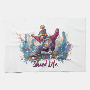 Skateboarding Gnome, Coola Life - Kökshandduk