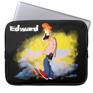 Skateboarding Guy Laptop Fodral