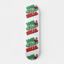 Skateboarding jul Skateboard Deck of the Halls