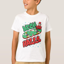 Skateboarding jul Skateboard Deck of the Halls