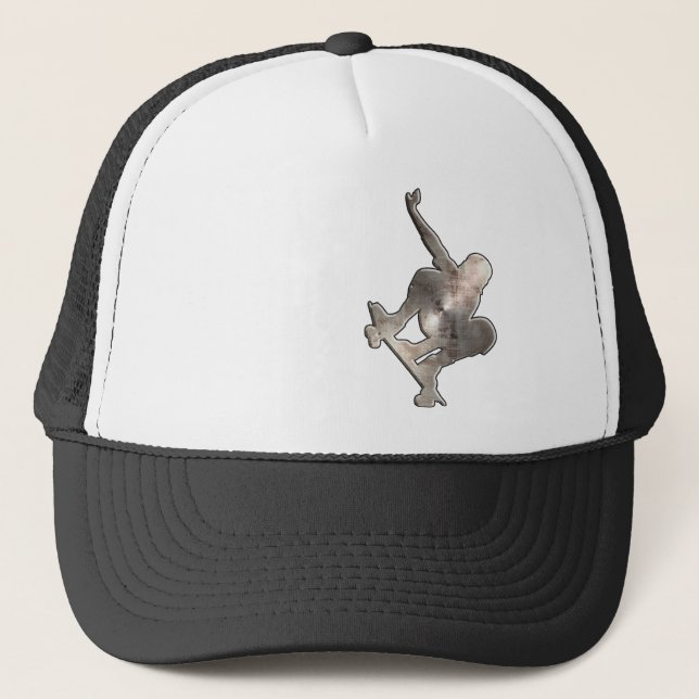 Skateboarding; Kall svart Keps (Framsida)