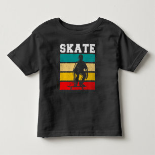 Skateboarding Kid Retro T Shirt