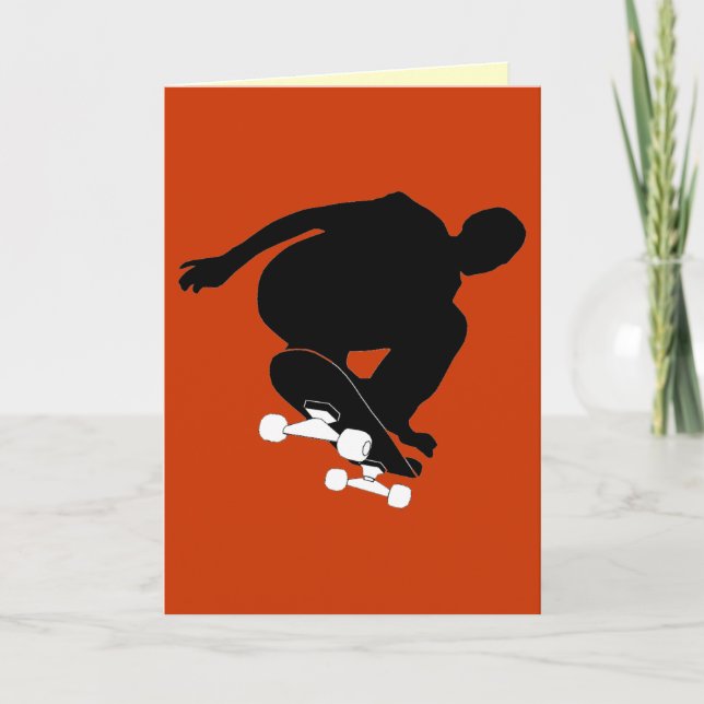 skateboarding kort (Framsida)