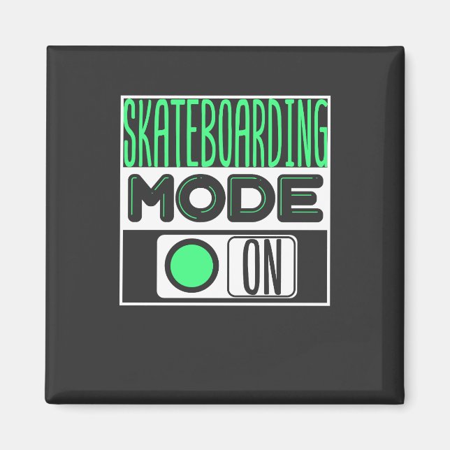 Skateboarding Magnet (Framsidan)