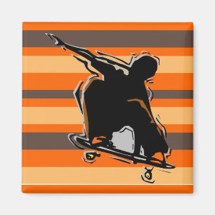 skateboarding magnet