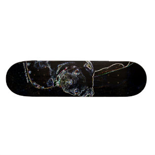 Skateboarding mopsSkateboard Mini Skateboard Bräda 18,5 Cm