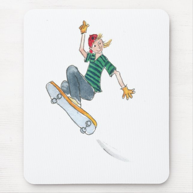 Skateboarding Mousepad Musmatta (Framsidan)