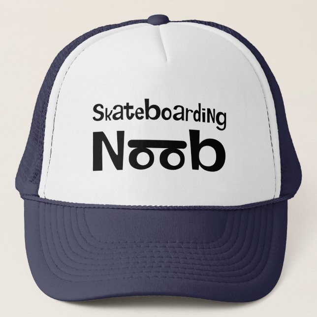 Skateboarding noob keps (Framsida)