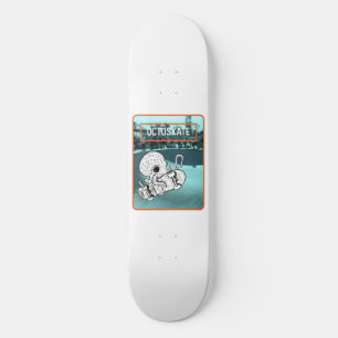 Skateboarding Octopus Mini Skateboard Bräda 18,5 Cm