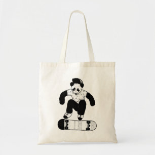 Skateboarding Panda Tygkasse