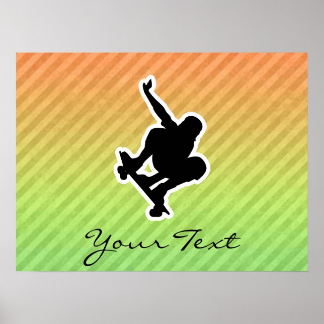 Skateboarding Poster (Framsidan)