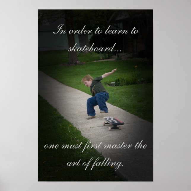 skateboarding poster (Framsidan)