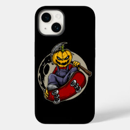 Skateboarding PumpkinHead