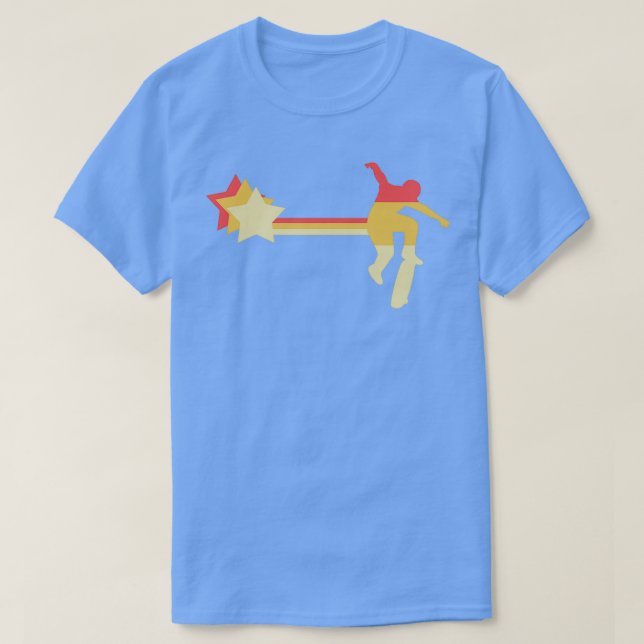 Skateboarding Skateboard Skater Retro T Shirt (Design framsida)